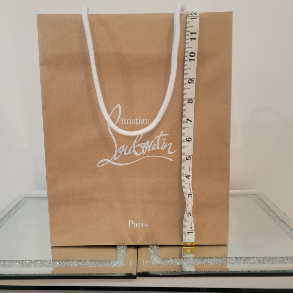 Christian Louboutin paper shopping bag 10 - 12